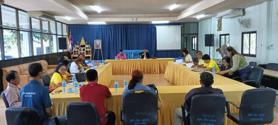 ประชุมคณะกรรมการบริหารเงินทุนตามโครงการเศรษฐกิจชุมชนระดับตำบลและมอบหมายหน้าที่ในการดำเนินงานตามโครงการเศรษฐกิจชุมชน ประจำปี 2567